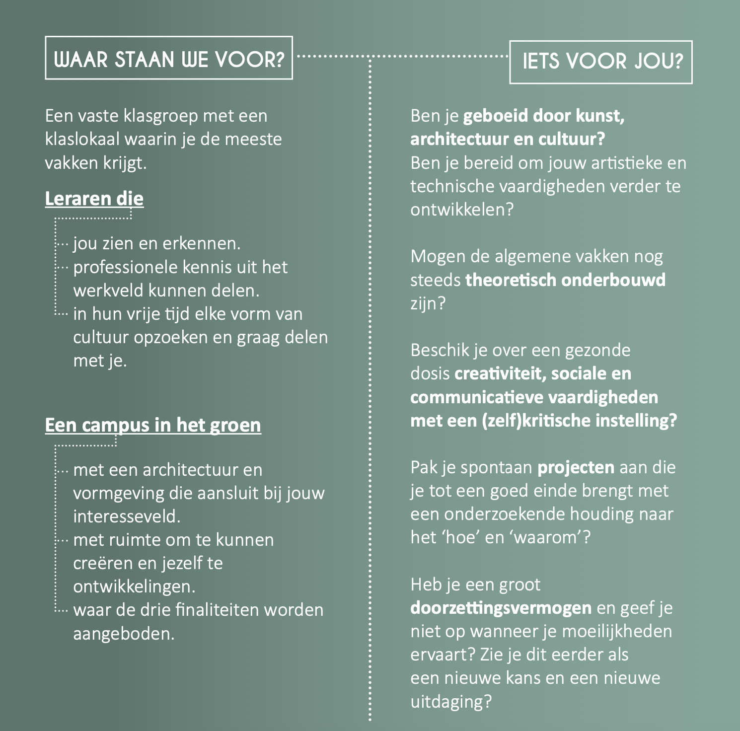 iets voor jou dubbele finaliteit